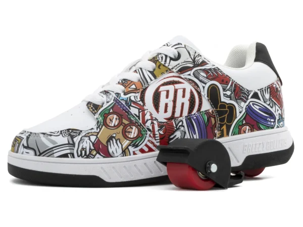 Breezy Rollers Sneakers Groovy graffiti